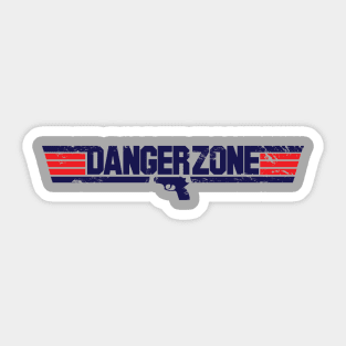 Danger Zone Sticker